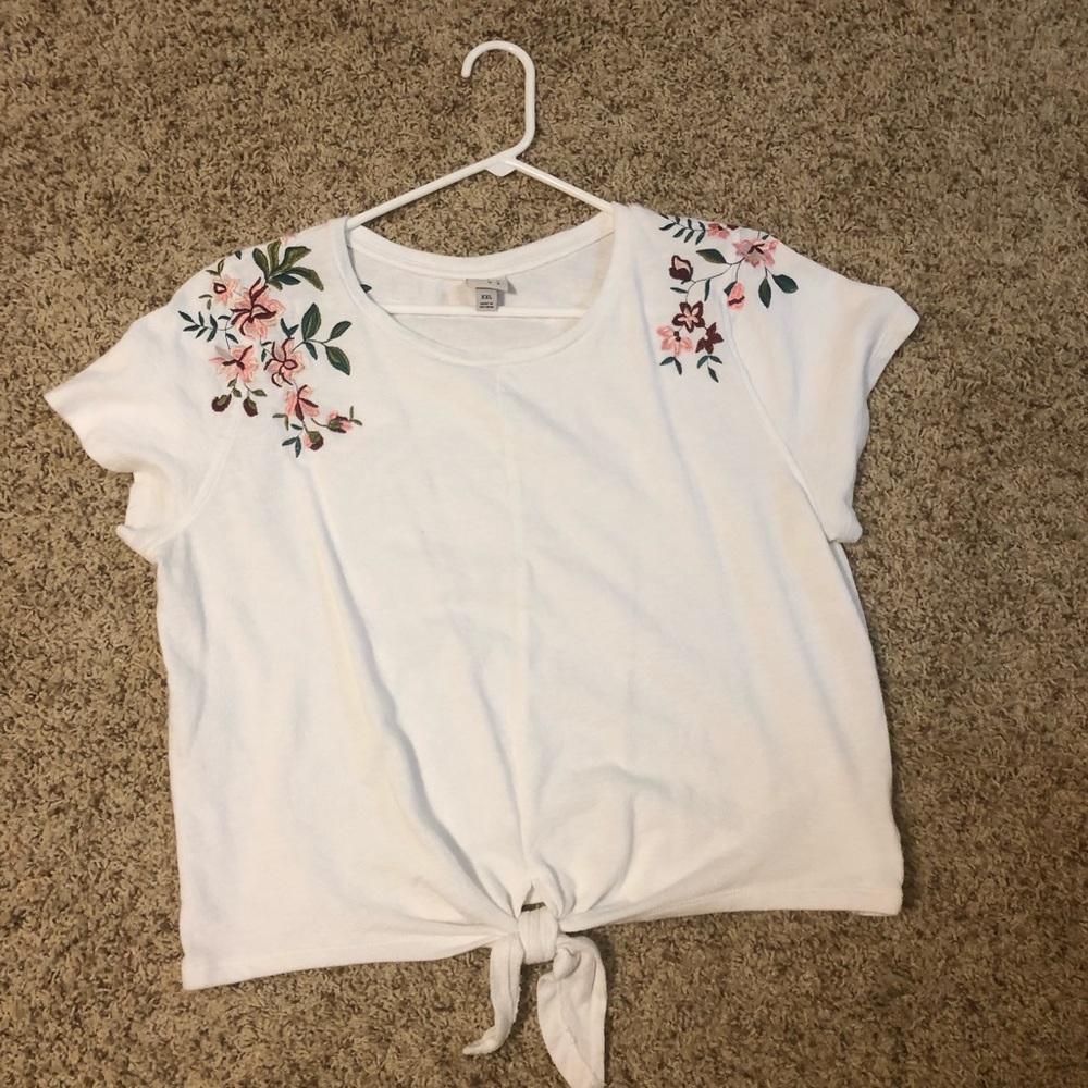 Embroidered sweater. Worn once